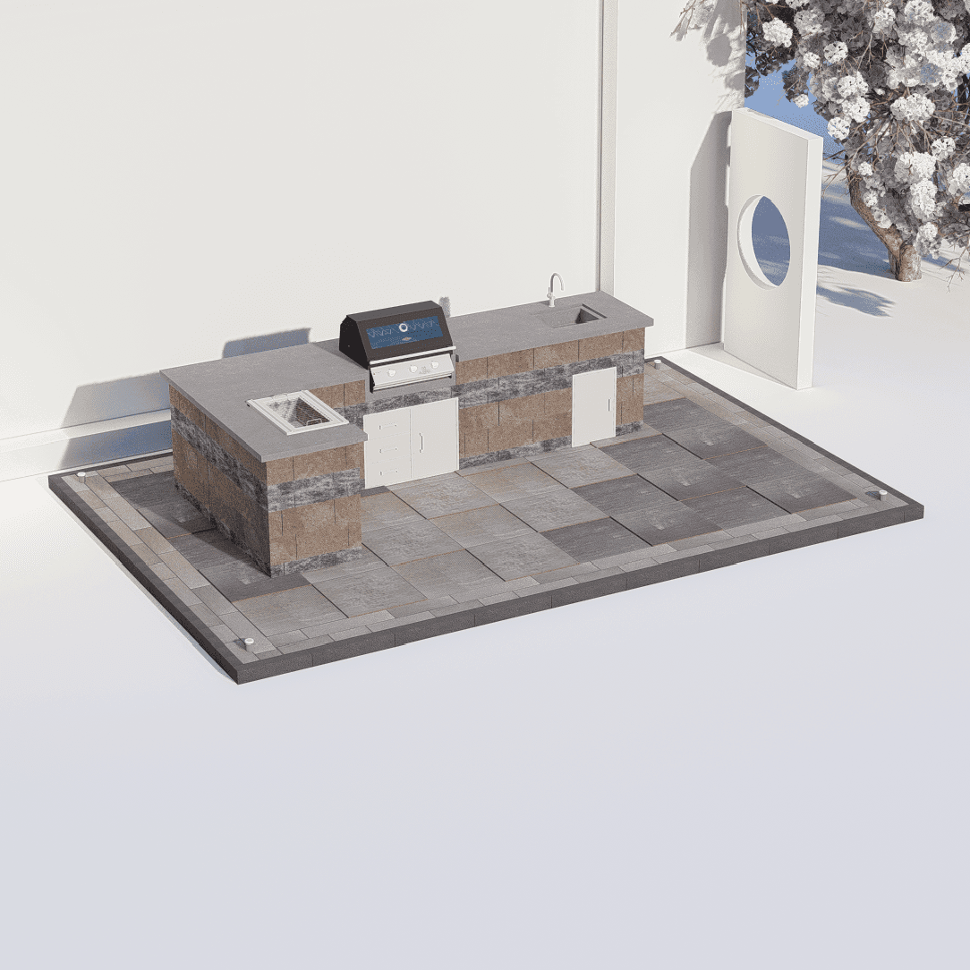 Outdoor Kitchen 4043 - 5.51 x 3.70 m